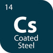Coated steel badge cbadcd74 5016 46c2 9440 f2e7dc1d153b