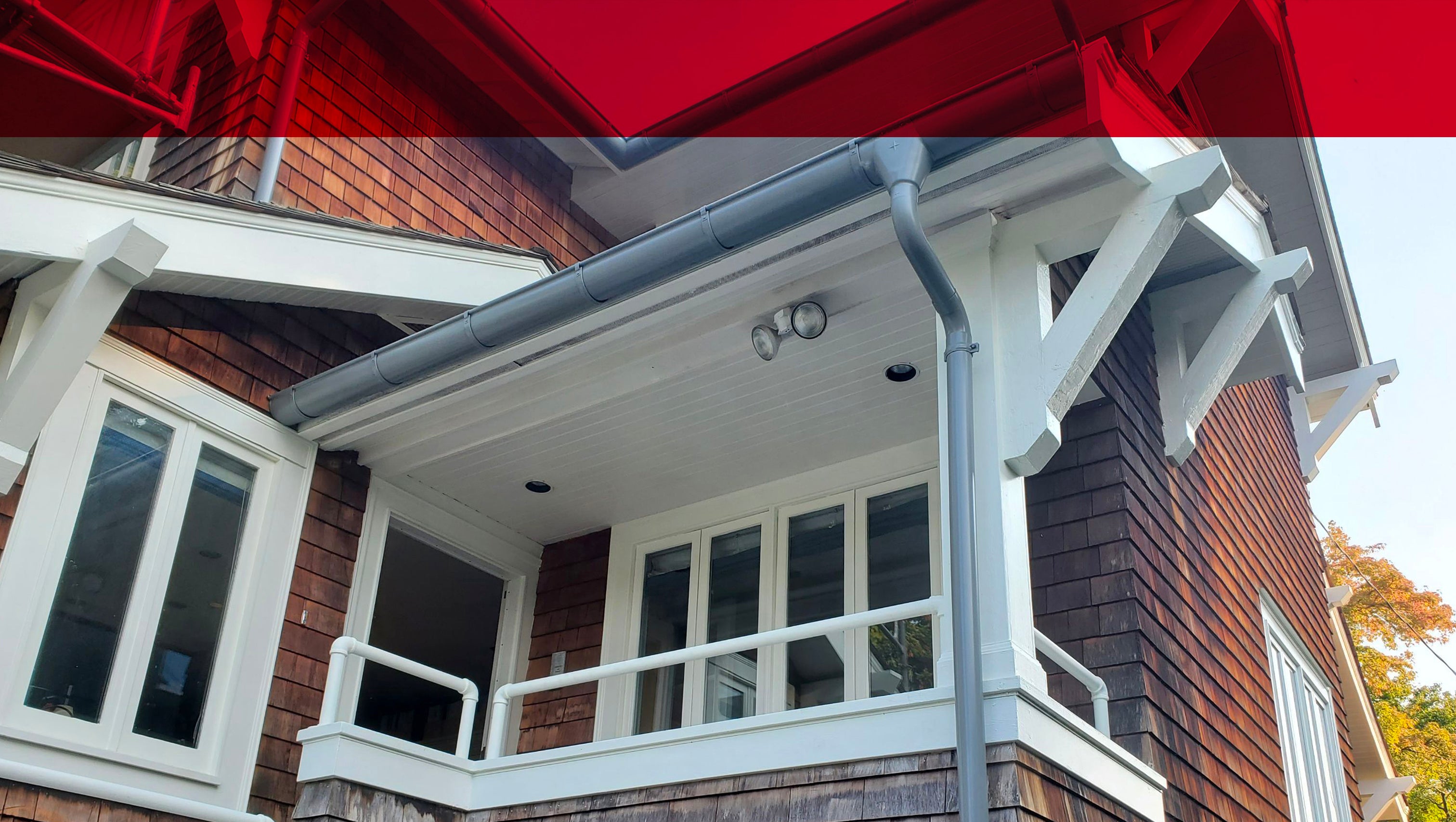 Eavestrough elements that add distinction