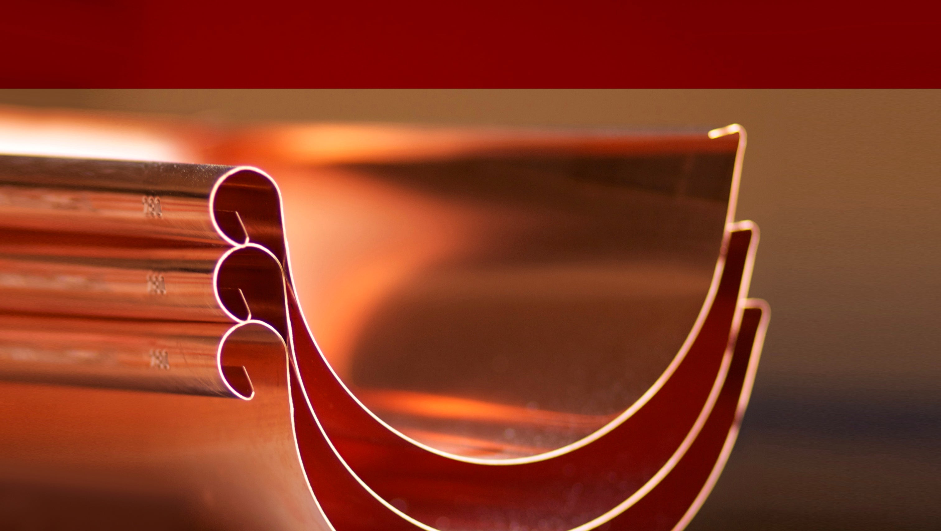 Precisely crafted half-round eavestrough components