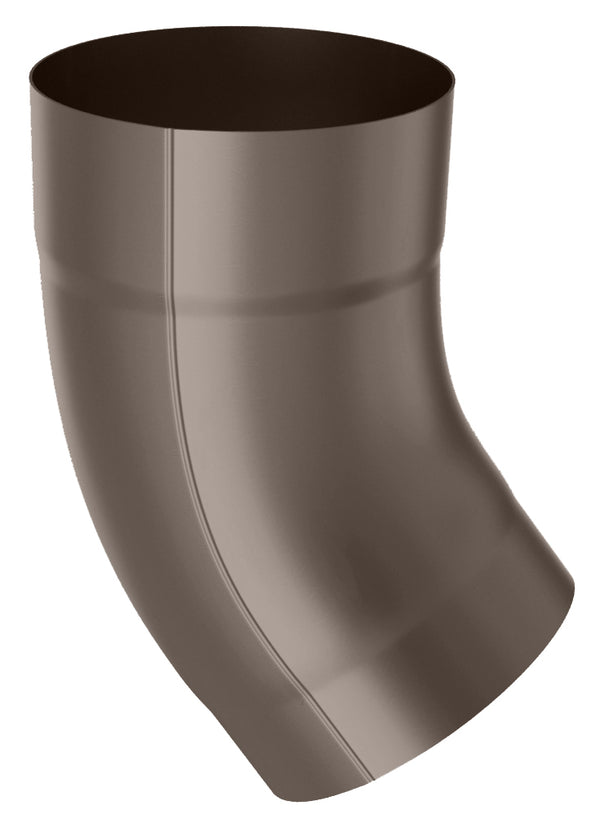 Brown Coated Steel Elbow 40° 80mm