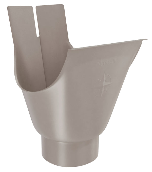 Grey Coated Steel 333/80mm Outlet