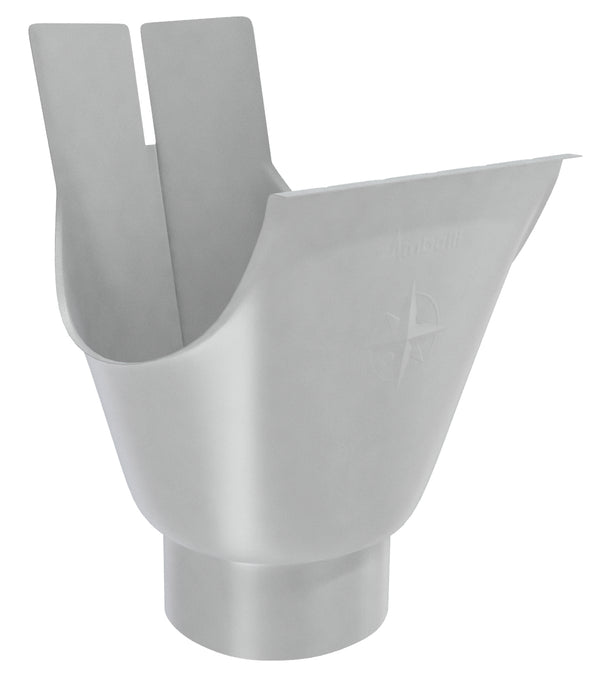 Silver Coated Steel Outlet 280/80mm
