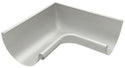 White Coated Steel Inside Corner 280mm