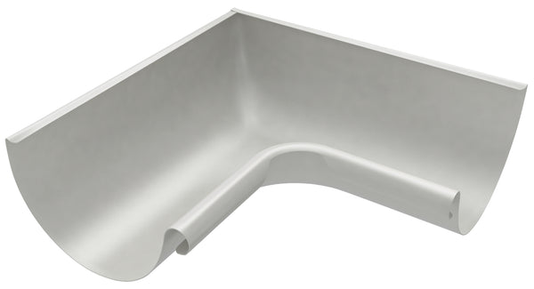 White Coated Steel Inside Corner 280mm