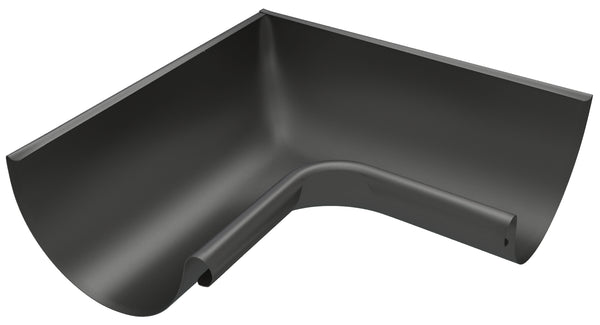 Black Coated Steel Inside Corner 280mm