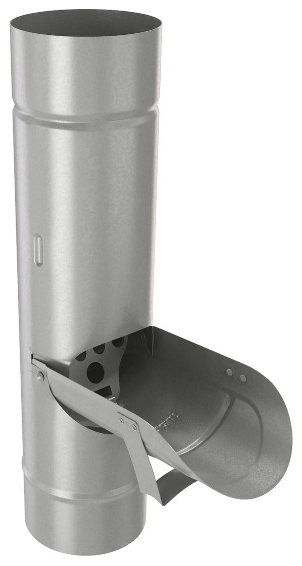 Galvanized Steel Leaf Clean Out Pipe 100mm