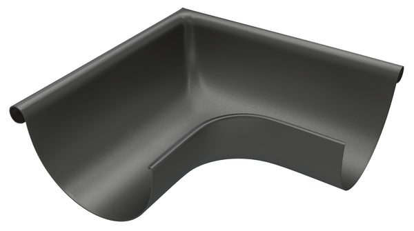 Black Coated Steel Outside Corner 280mm