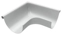 Silver Coated Steel Outside Corner 280mm
