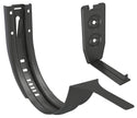 Black Coated Steel 2 part Adjustable Fascia Hanger 280mm