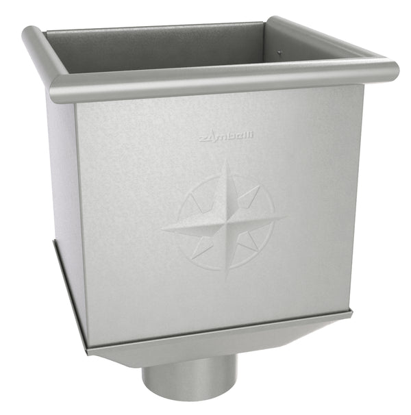 Galvanized Steel Collector Box 100mm