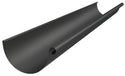 Black Coated Steel Eavestrough 3m lengths 280mm