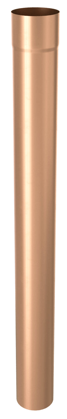 Copper Downpipe 3m length 100mm