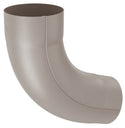 Grey Coated Steel Elbow 72° 80mm