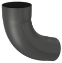 Black Coated Steel Elbow 72° 100mm