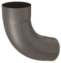 Brown Coated Steel Elbow 72º 80mm