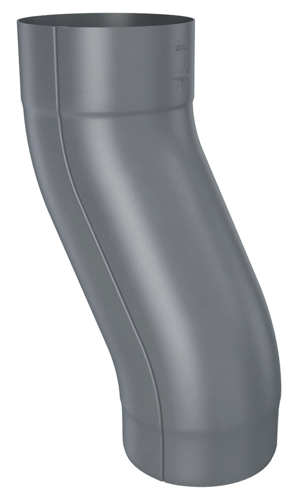 Anthracite Coated Steel S-Curve 80mm