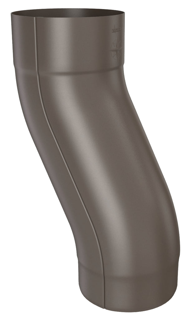 Brown Coated Steel S-Curve 80mm