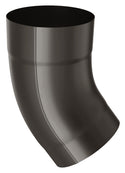 Charcoal DIAMOND CUT Coated Steel Elbow 40° 80mm