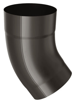 Charcoal DIAMOND CUT Coated Steel Elbow 40° 80mm