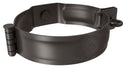 Charcoal DIAMOND CUT Coated Steel Downpipe Bracket 80mm