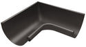 Charcoal DIAMOND CUT Coated Steel Inside Corner 280mm