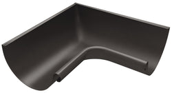 Charcoal DIAMOND CUT Coated Steel Inside Corner 280mm