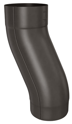 Charcoal DIAMOND CUT Coated Steel S-Curve 80mm