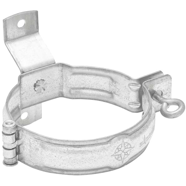 GALVANIZED STEEL Wall Mount Downpipe Bracket - 80mm