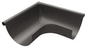 Charcoal DIAMOND CUT Coated Steel Outside Corner 280mm