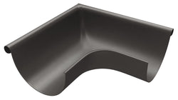 Charcoal DIAMOND CUT Coated Steel Outside Corner 280mm