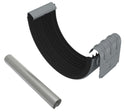 Anthracite Coated Steel Eavestrough Connector 280mm