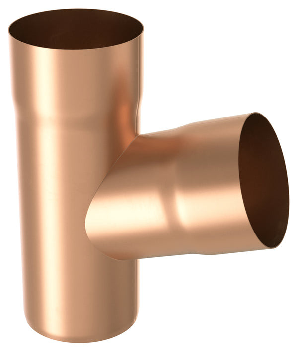 Copper Down pipe Junction 100mm