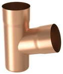 Copper Downpipe Junction 80mm