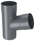 Anthracite Coated Steel Downpipe Junction 80mm