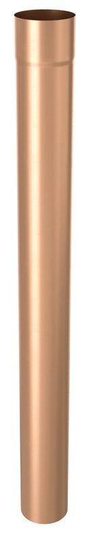 Copper Downpipe 3m lengths 80mm
